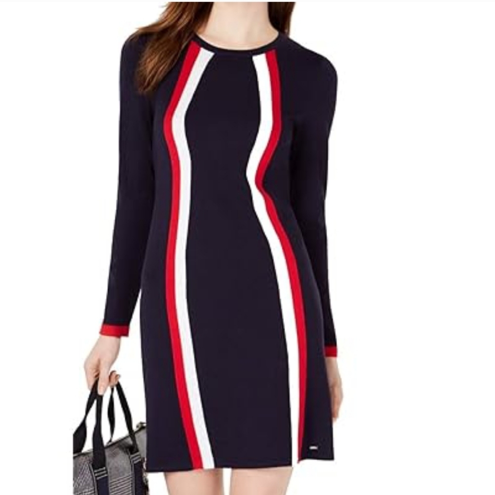 Tommy Hilfiger Navy Sweater Dress